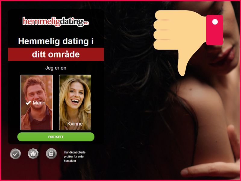 hemmligdating svindel